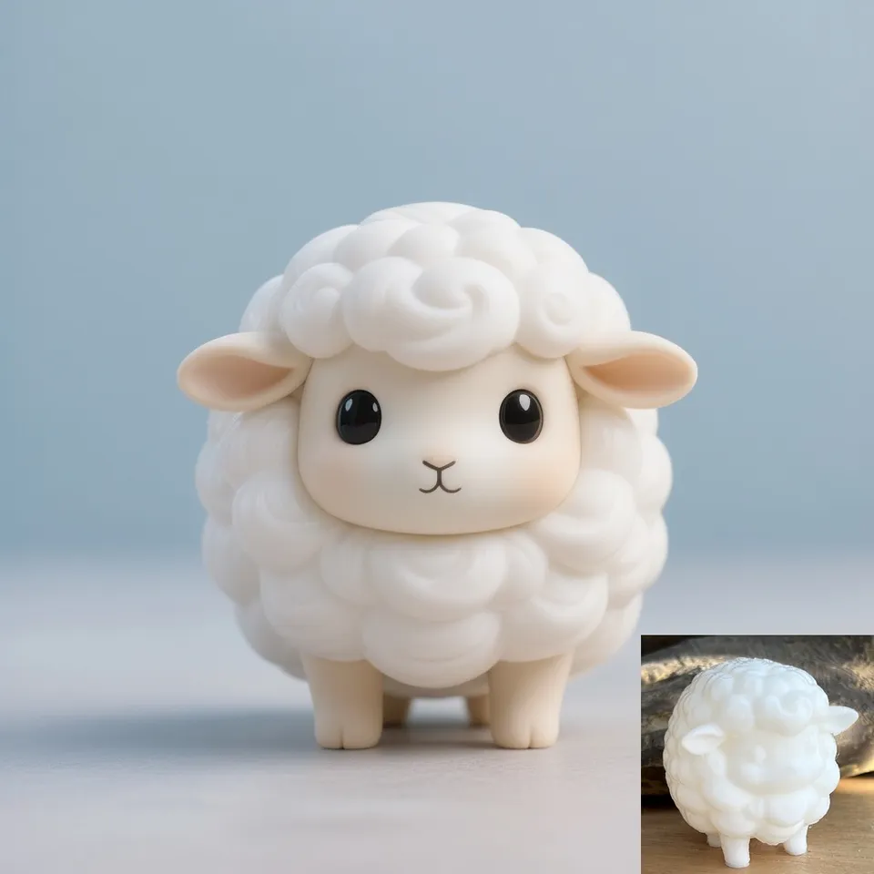 Cute Little Sheep by Ninomalbinho | Download free STL model