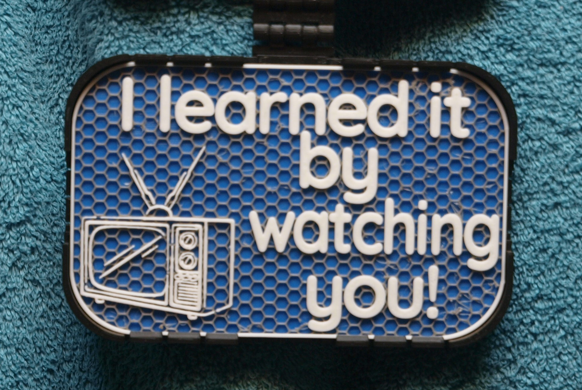 I learned it by Watching You sign