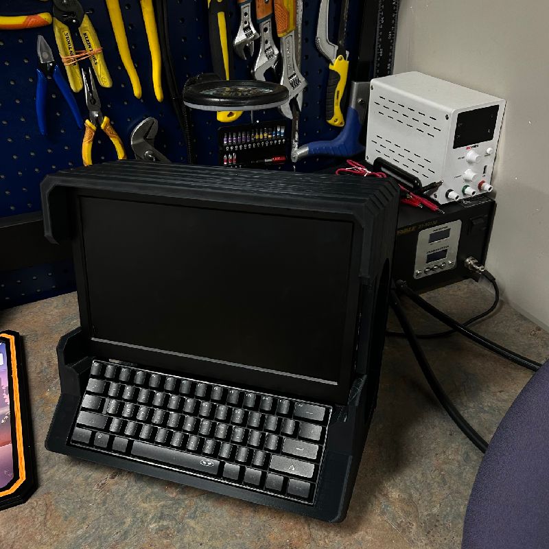 Retro Styled Mini PC Terminal by Baxcor | Download free STL model ...