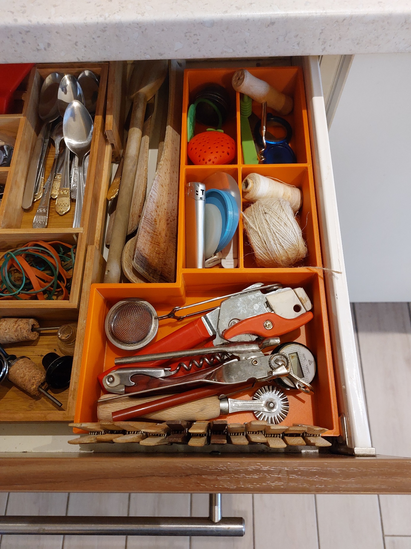 Miniatura 3 do modelo 3D Kitchen drawer organizer