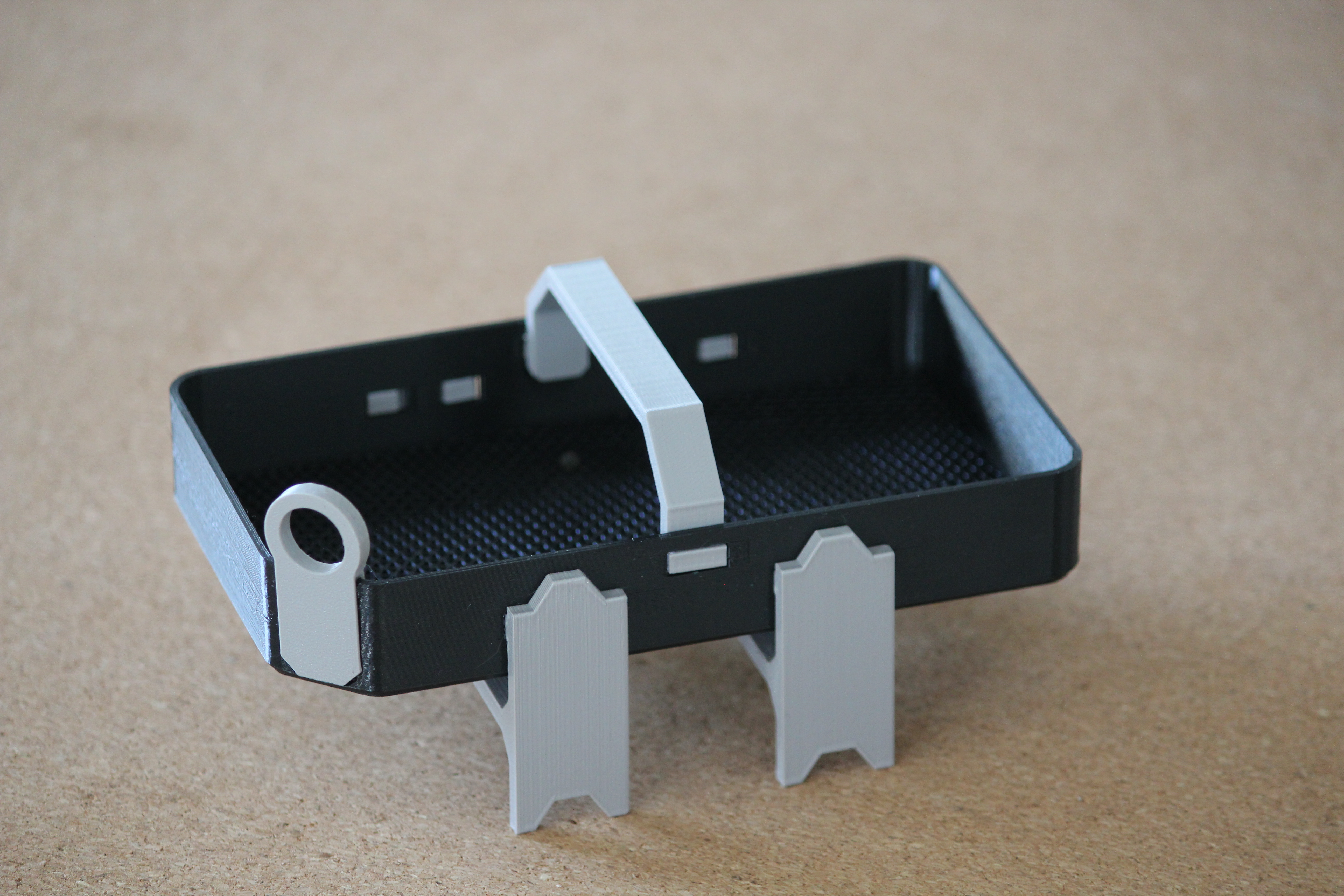 Miniatura 2 do modelo 3D Stackable Desiccant Drying Basket - for Polydryer