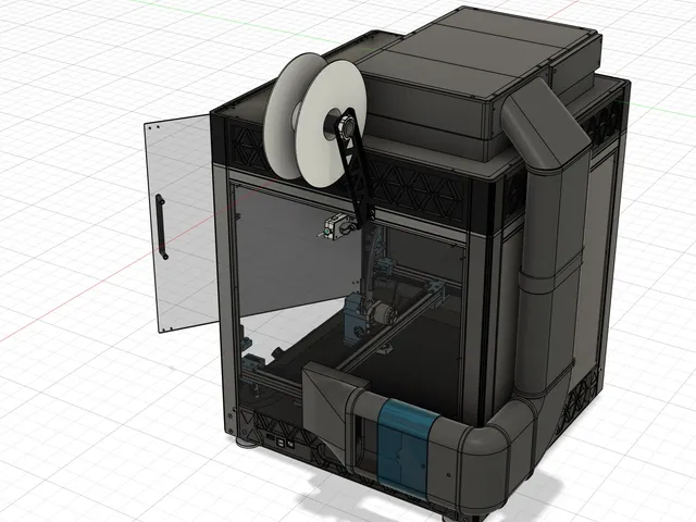 Fornuftig Luftfilter Aufsatz für CN3D Double Layer Top Hat