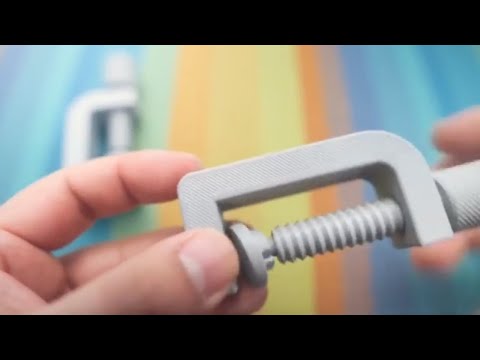 Miniatura 2 do modelo 3D Fully printable G clamp