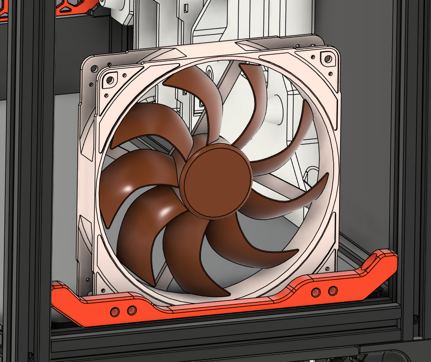 V.PC 120/140mm Front fan mounts