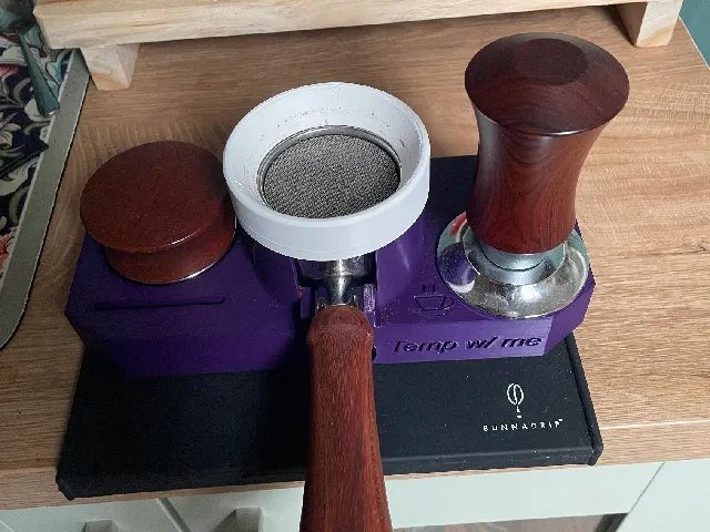 Magnetic Tamper Station & Dosing Funnel for Create Espresso Machine (Aftermarket Portafilter)