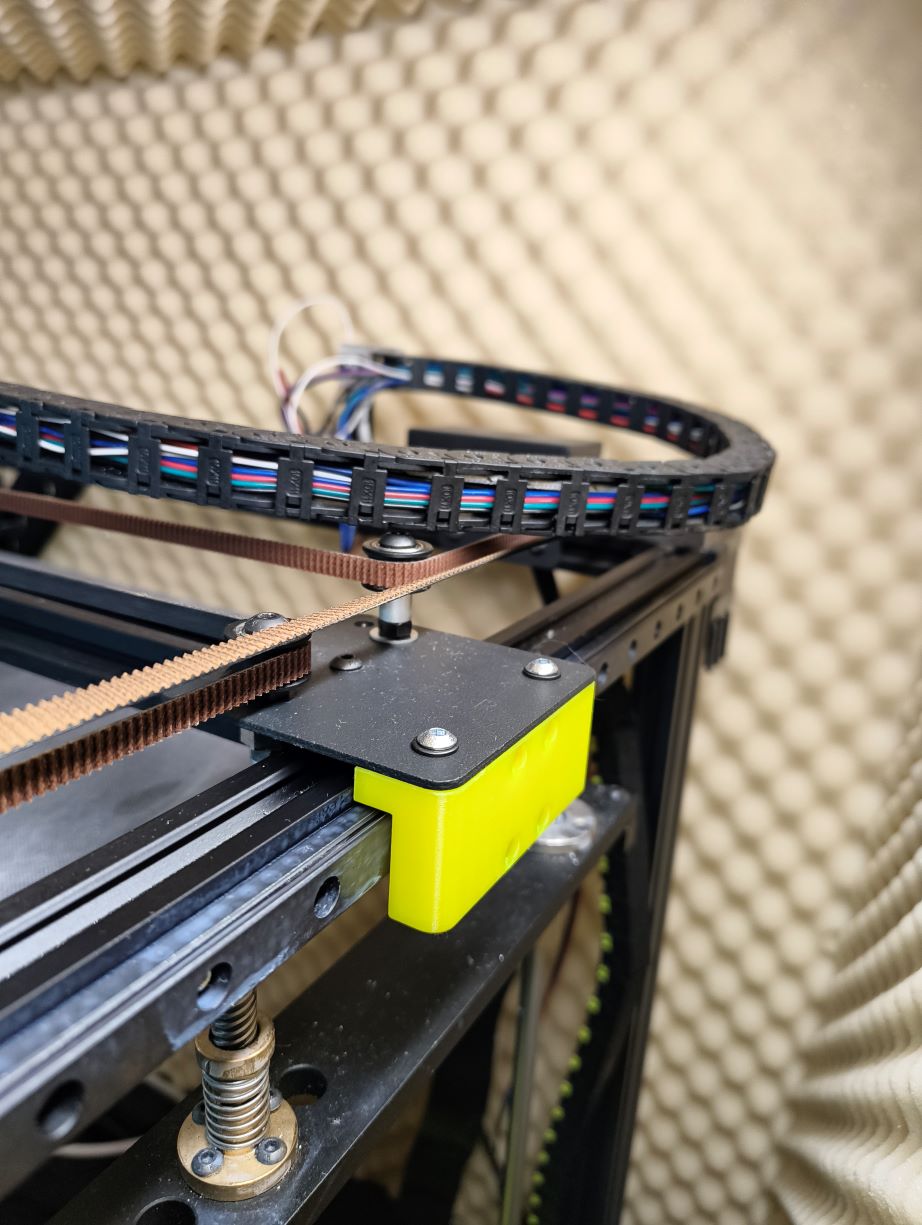 Tronxy X5SA (400) simple linear rail gantry mod with MGN12C