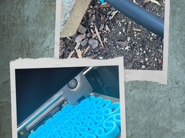 Tube marker / Schlauchmarkierung für Ø 25mm Schlauch - Gartenbewässerung - Garden Irrigation