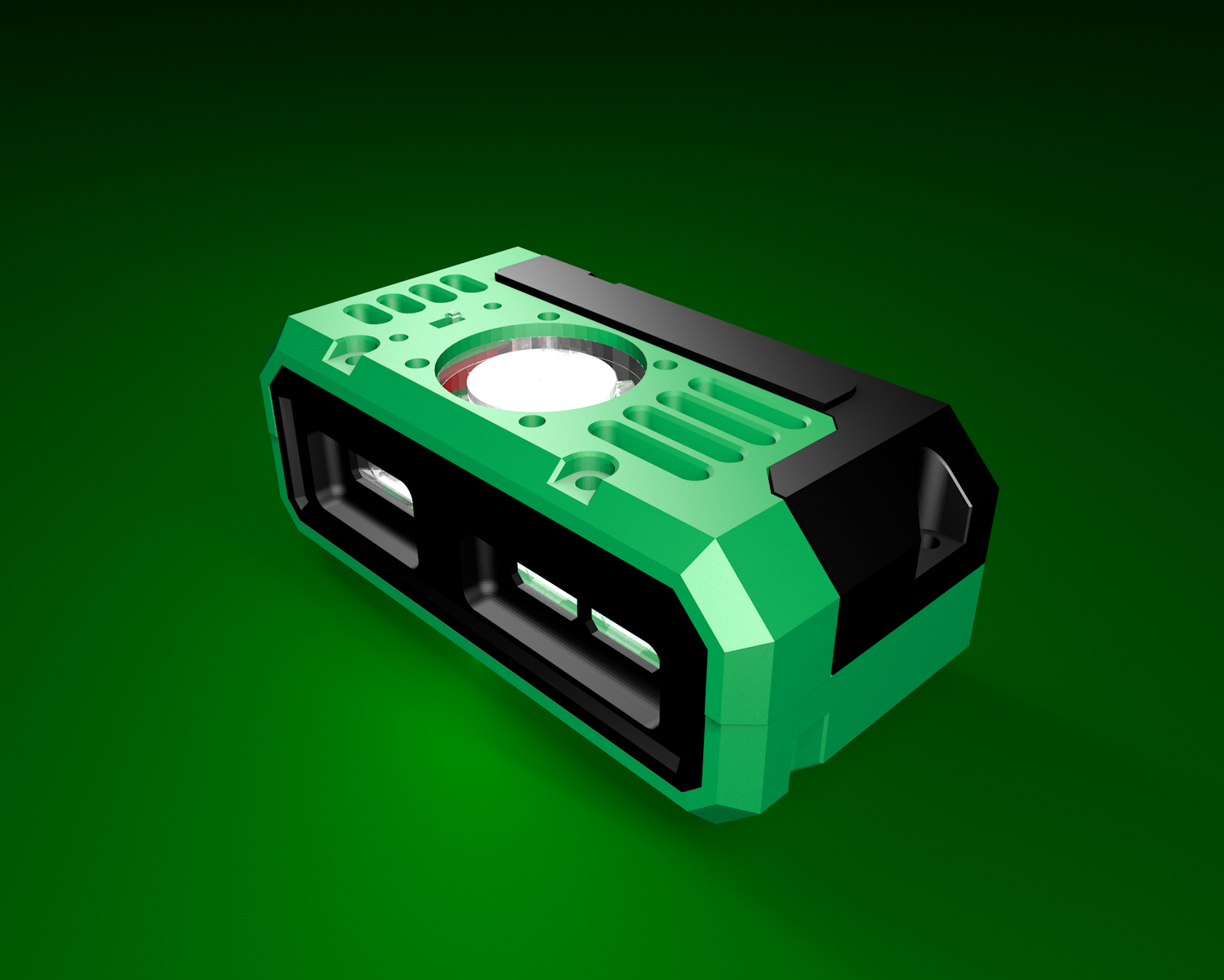 Raspberry Pi Zero / Zero 2 Case (REMIXED) 3D model thumbnail