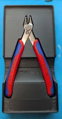 Gridfinity shadow-box for Knipex Flush-cut 78 03 125