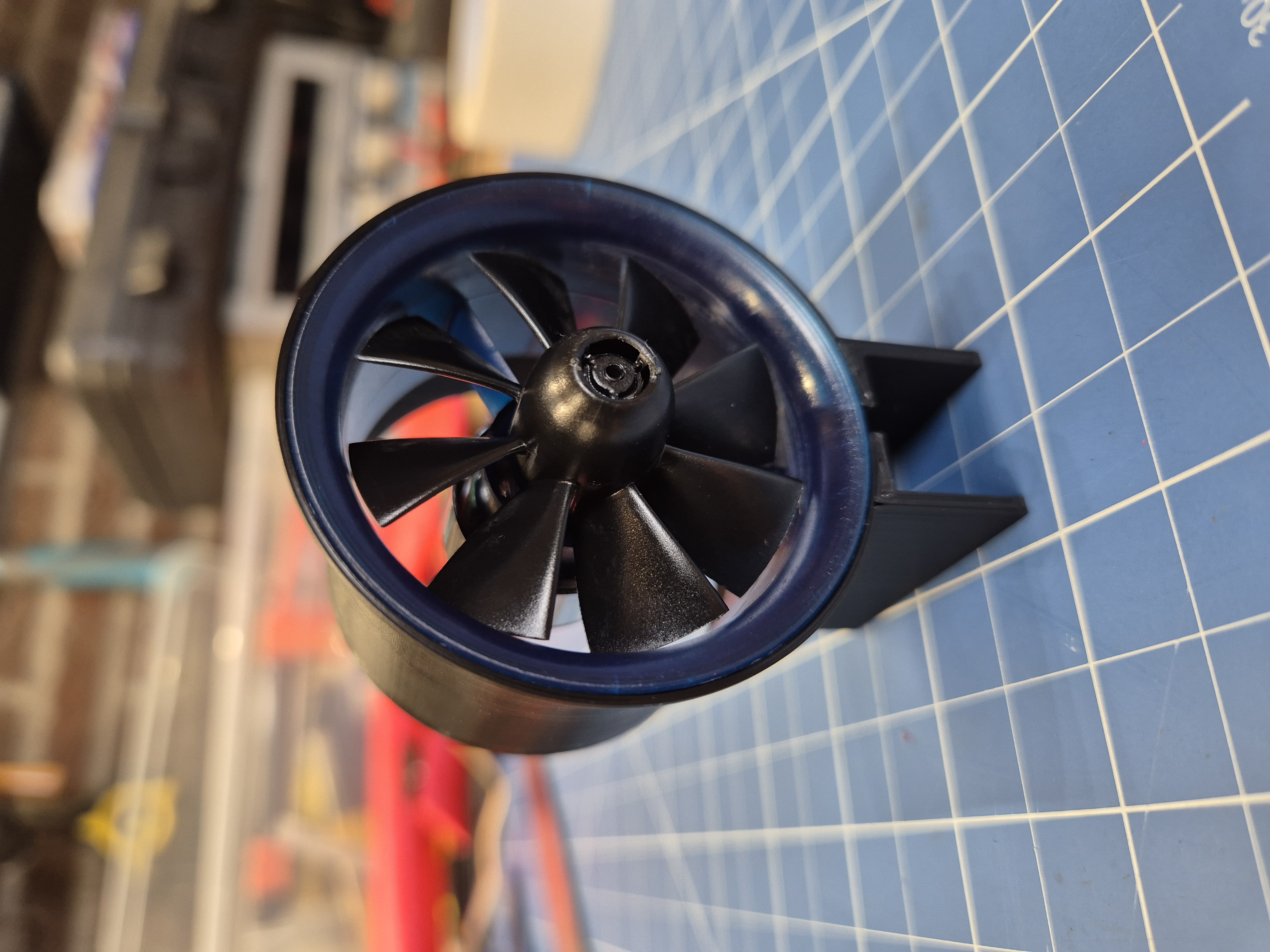 EDF Motor Mount 45mm RC plane jet (open source)