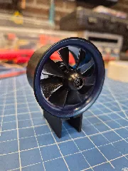 Aerodynamic ducted motor mount for 