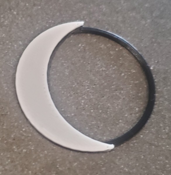 DnD Moonbeam Effect Ring
