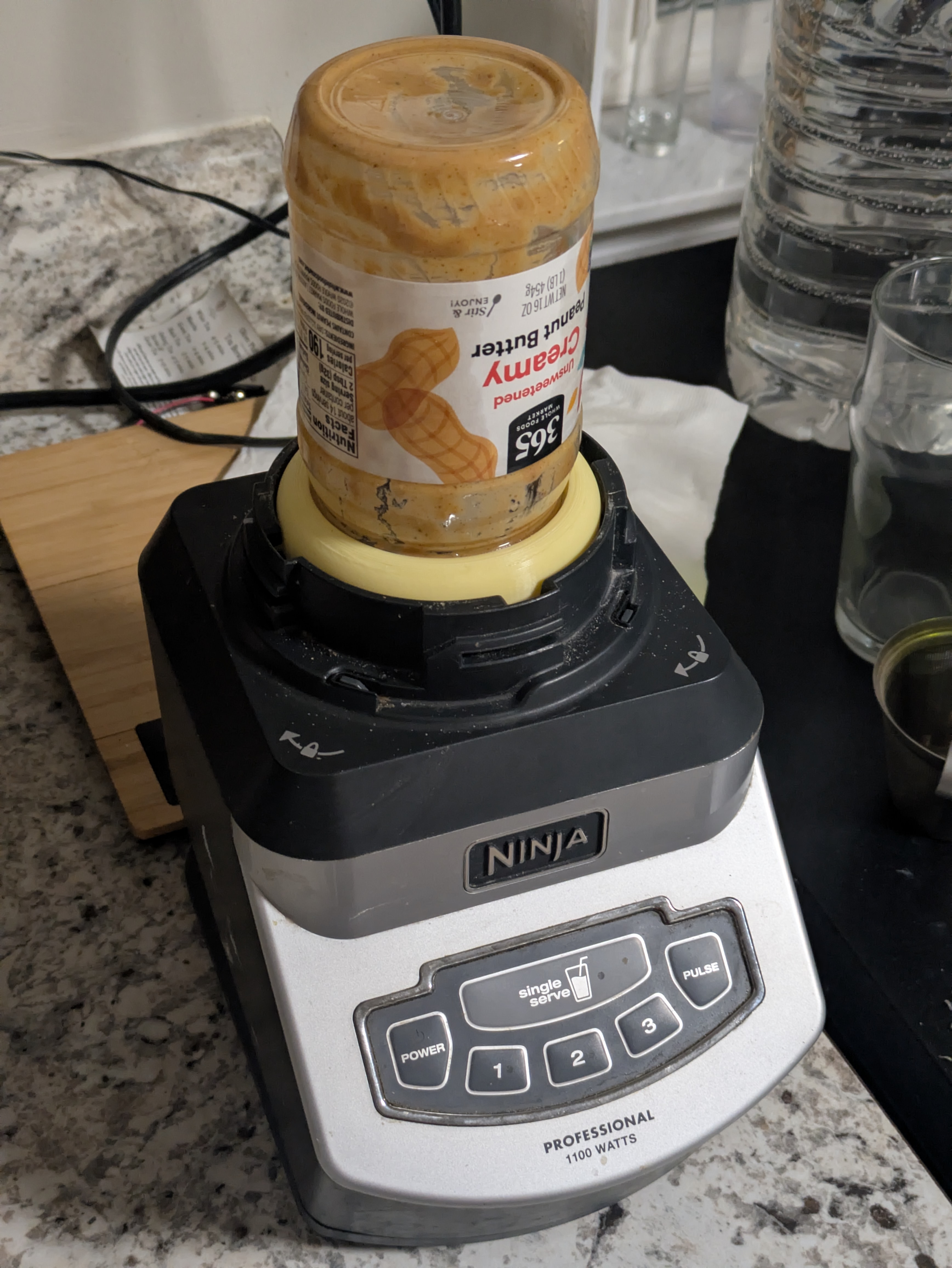 Ninja Blender Peanut Butter Jar Adapter