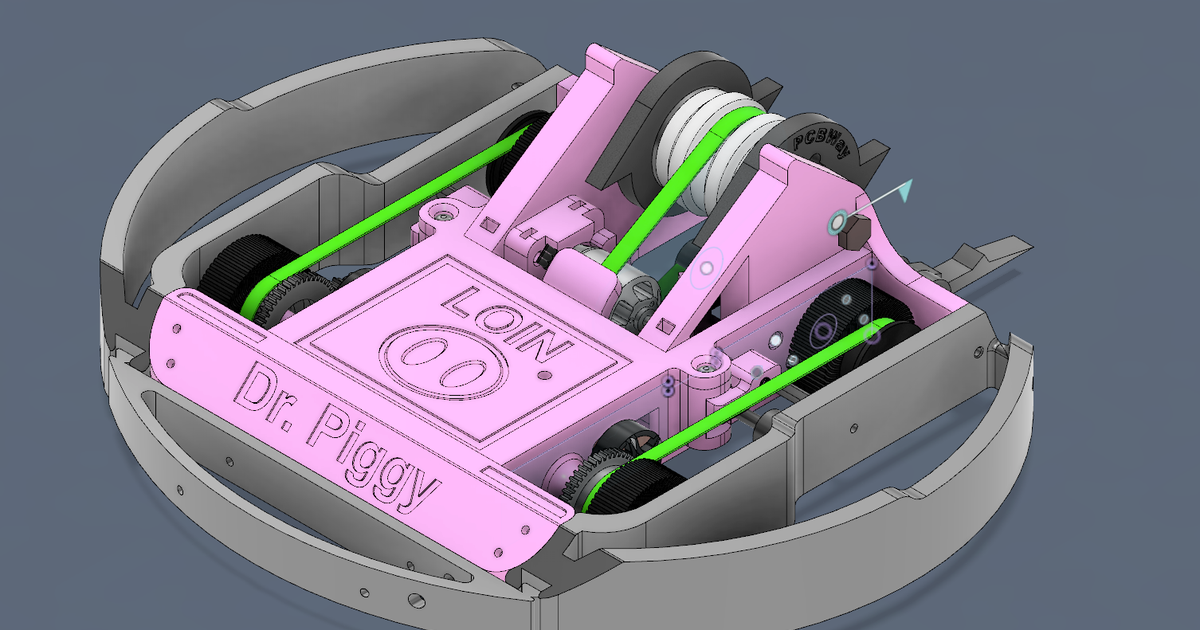 Piggy - 3lb Combat Robot | Almost Fully 3D Printed! (V1) by AZ3D ...