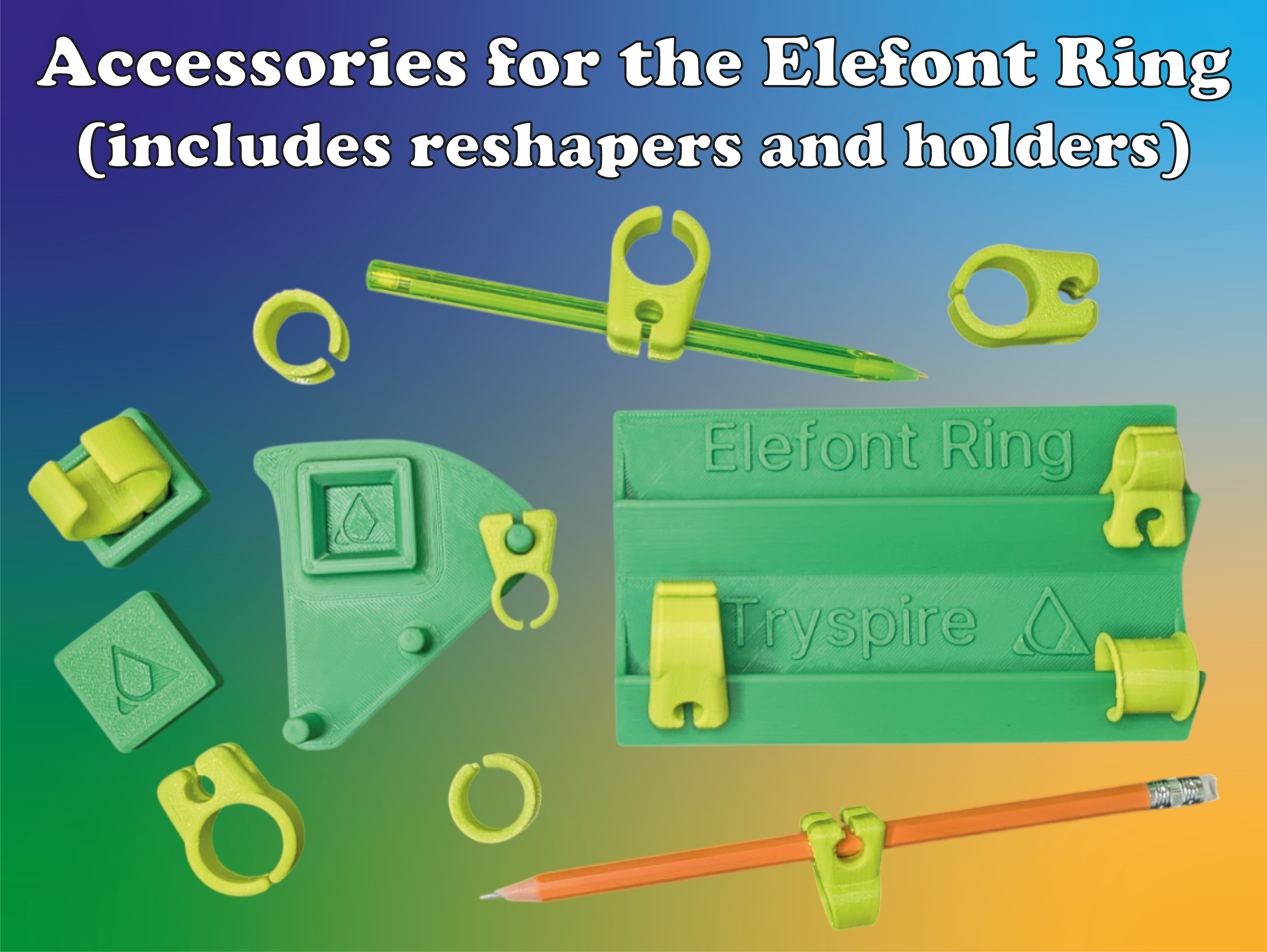 Accessories for the Elefont Rin
