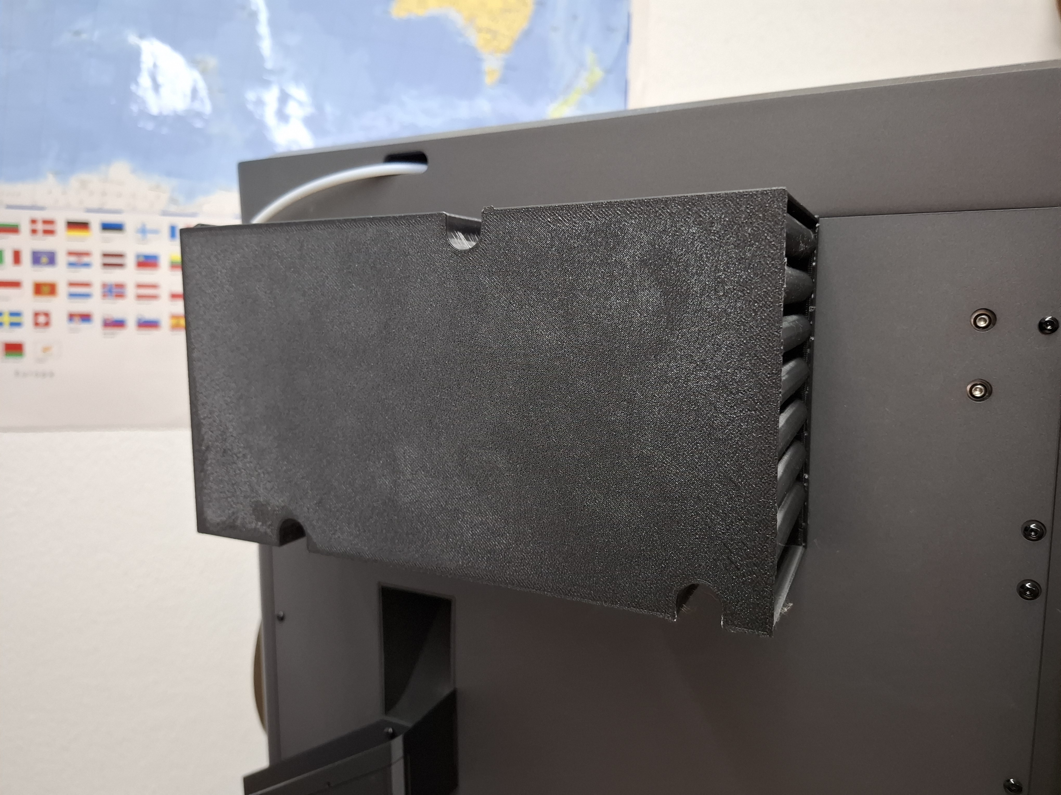 Schalldämpfer / silencer for Elegoo Centauri Carbon with Hepa insert