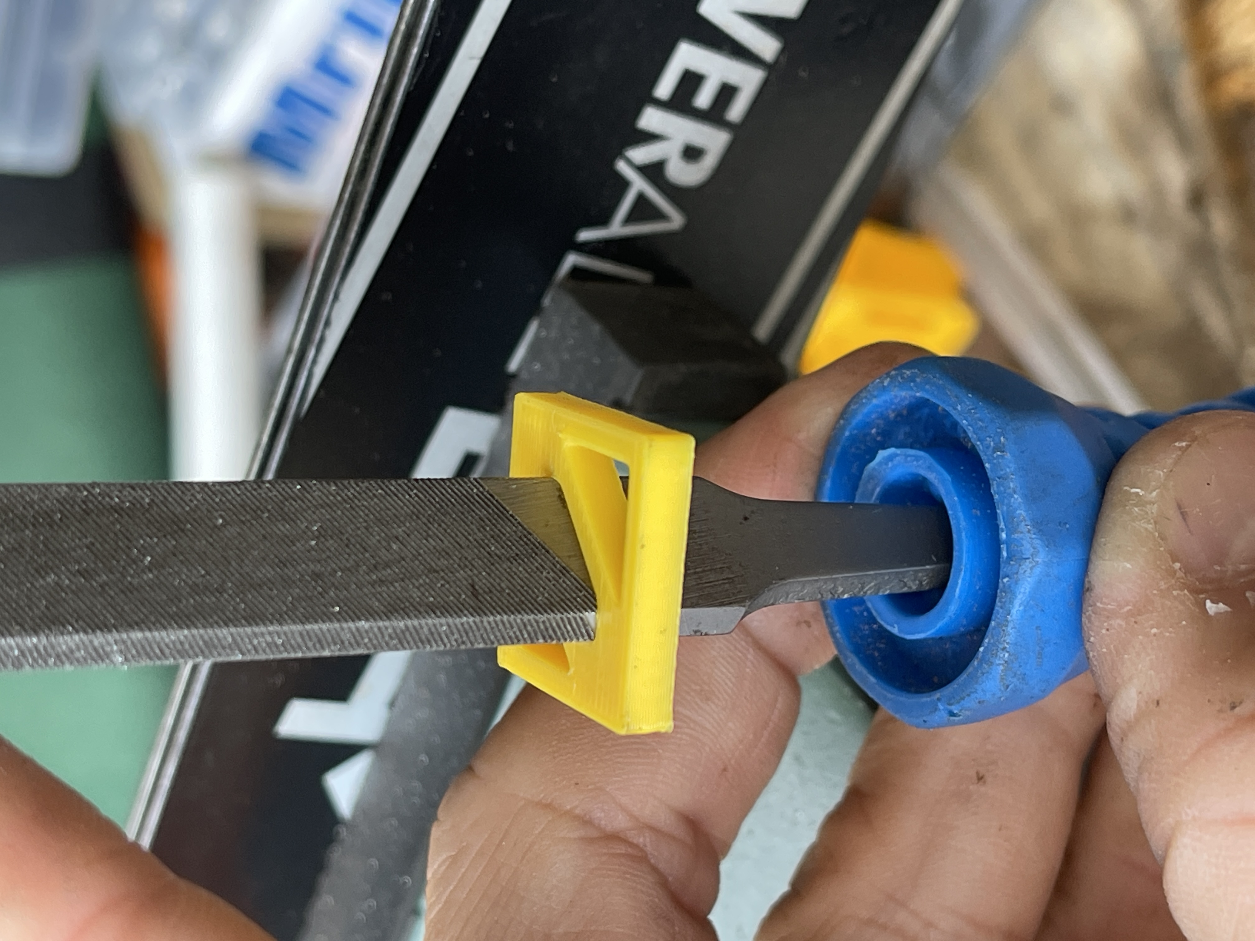 Chainsaw, Double Bevel (Pferd 17082), File Guide, Square Filing