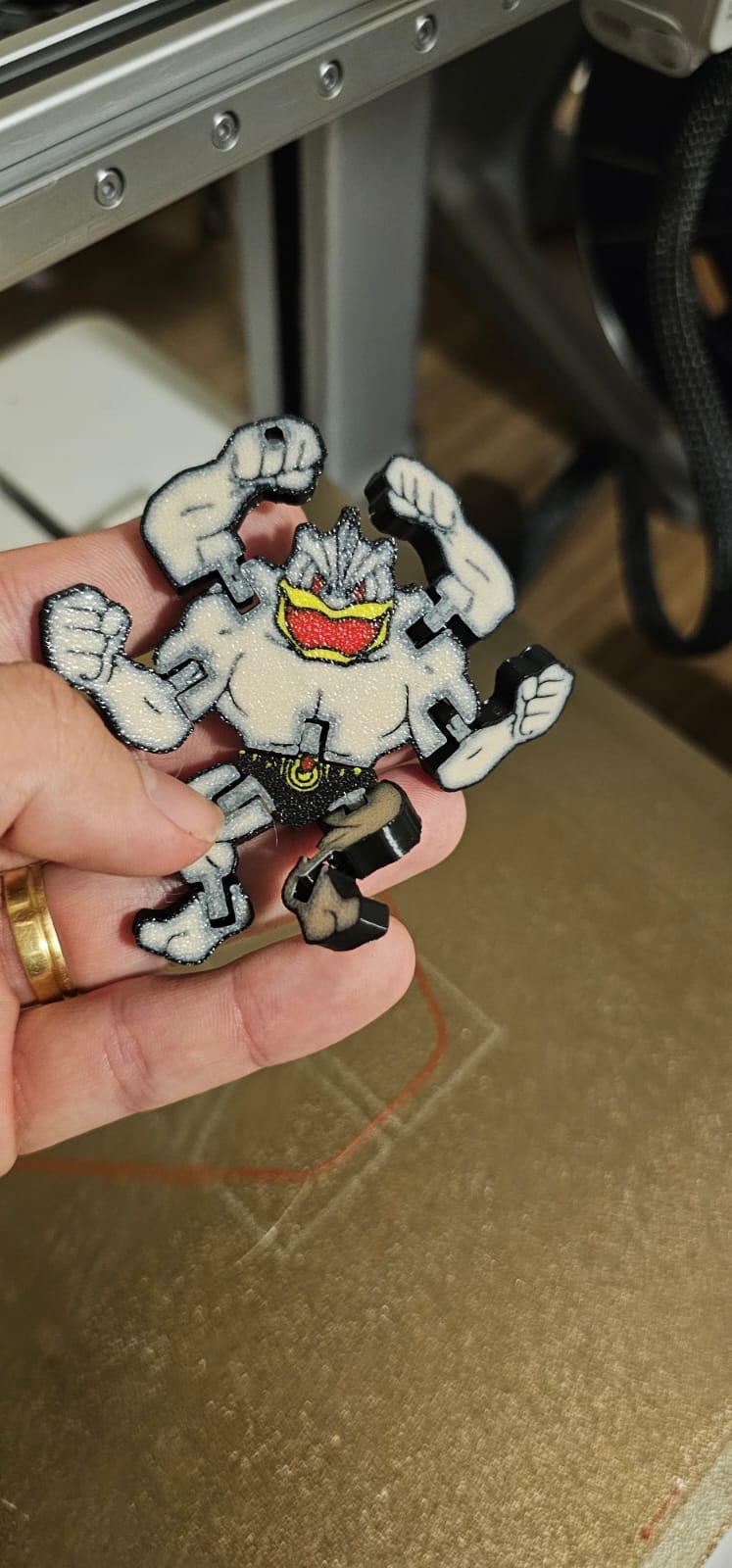 Machamp Articulated - flexi no supports