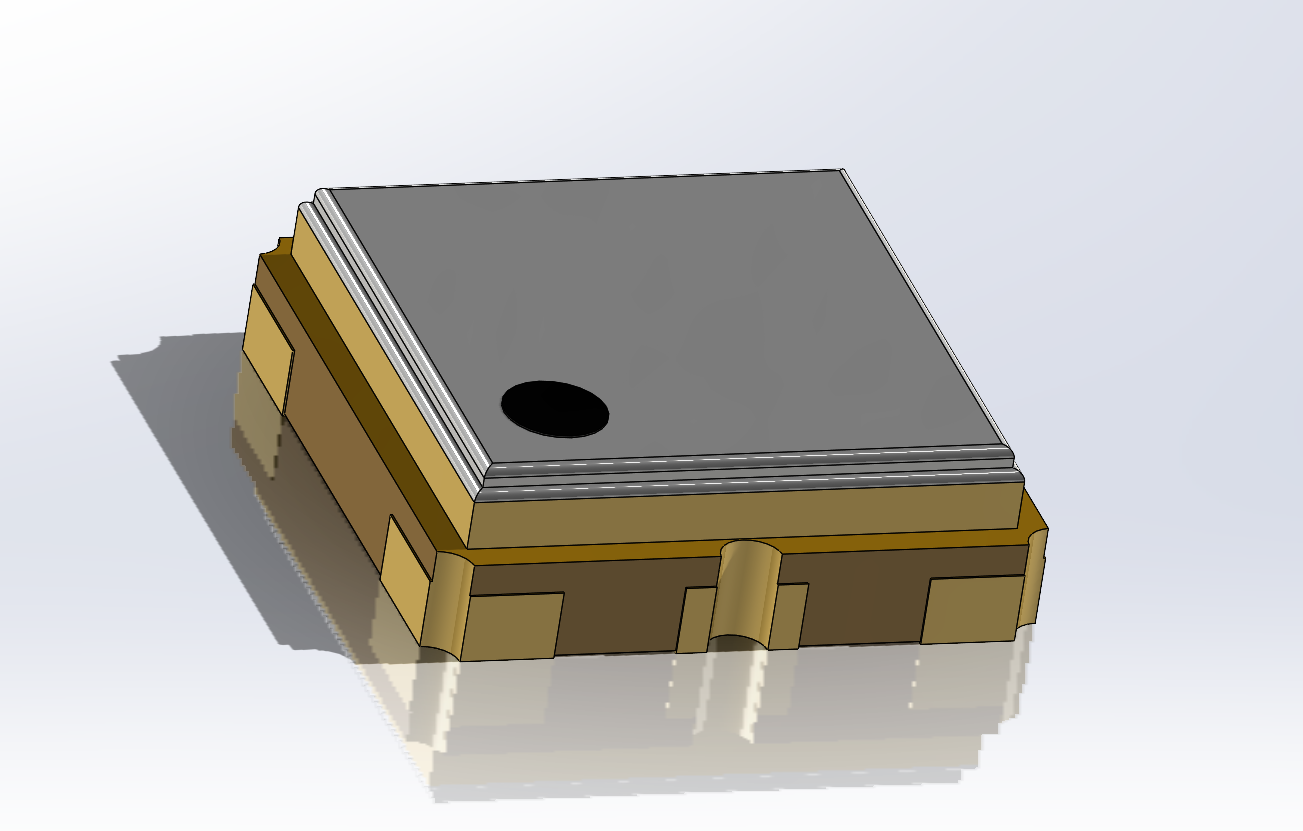 TFS1650D-SAW-Filter 3D model