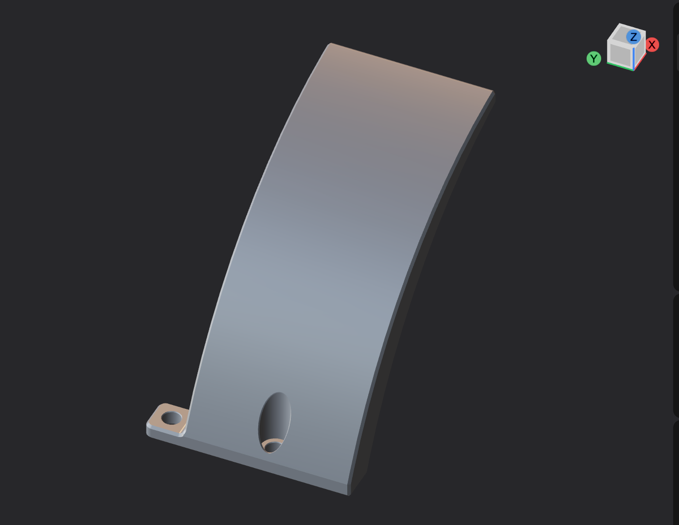 Razor E300 (modded) rear fender