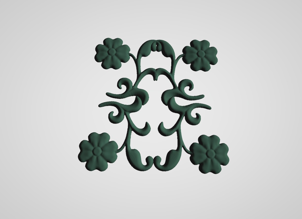 Roses Ornament