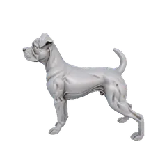 Cane Corso Figurine – 3D Printable Strong Dog Model