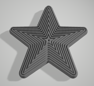 Concentric Star Fidget