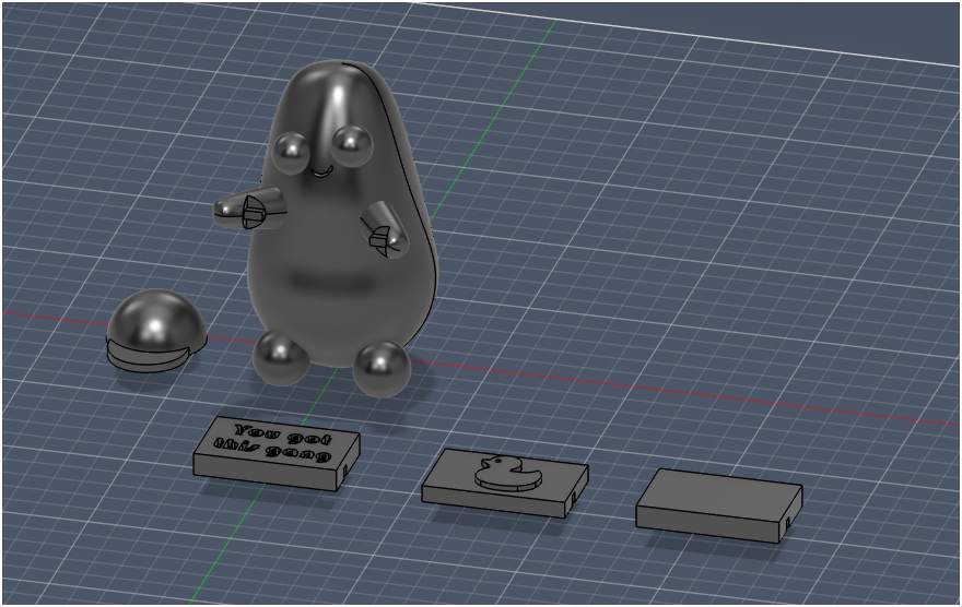 Positive Potato 3D model