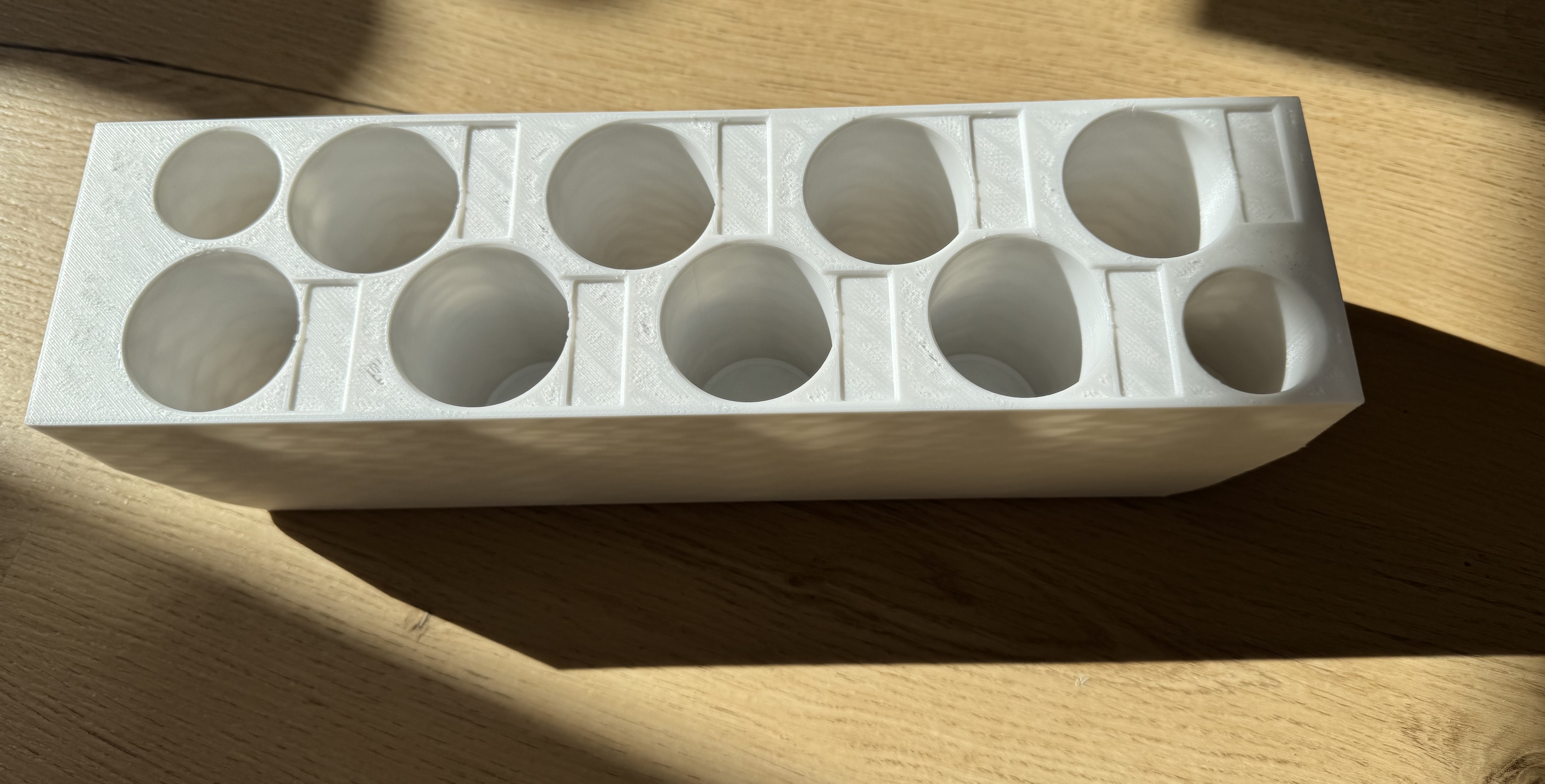 Drawer Insert for IKEA Maximera – Fits 8x CITRONHAJ Spice Jars (42 mm, 10 cl)