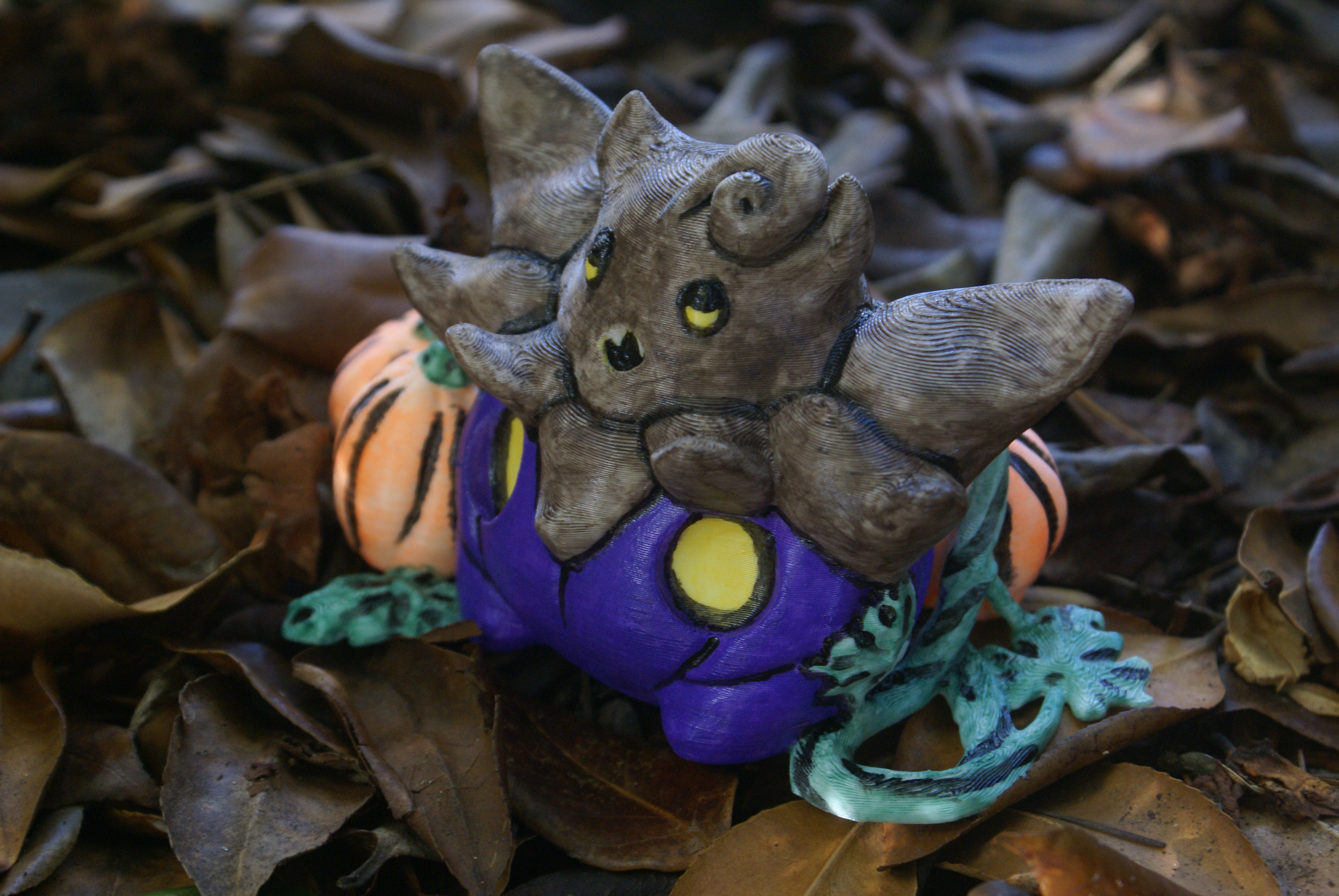 Halloween Pumpkaboo Patch 3D model by Bethany Weeks