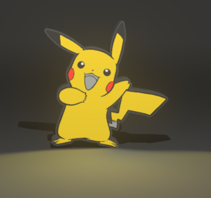 Pikachu lightbox