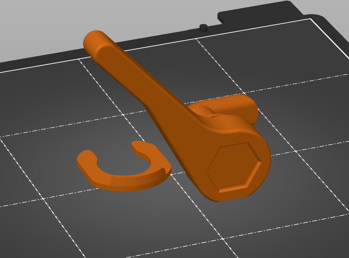 MANIVELLE SERRE-TABLE 3D model