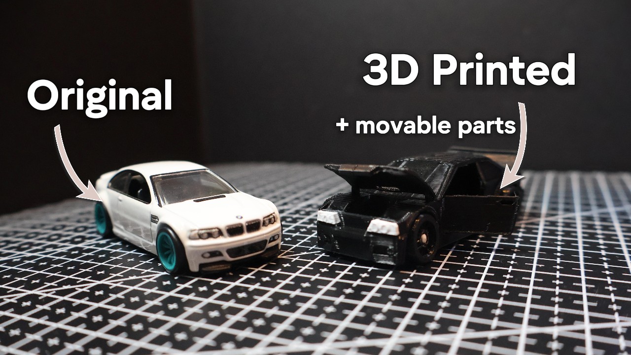 Mini BMW E46 (movable parts)