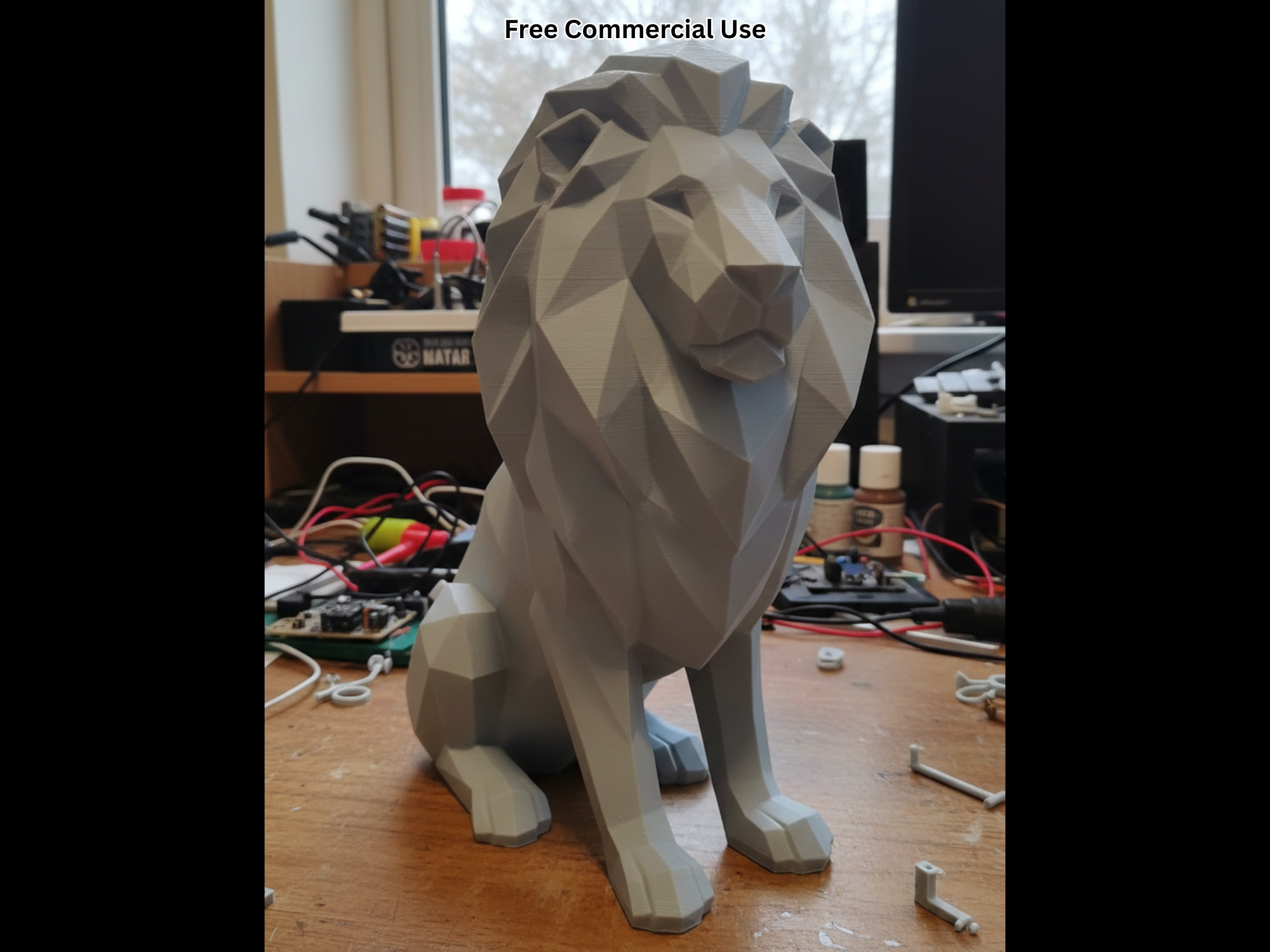 Low Poly Lion