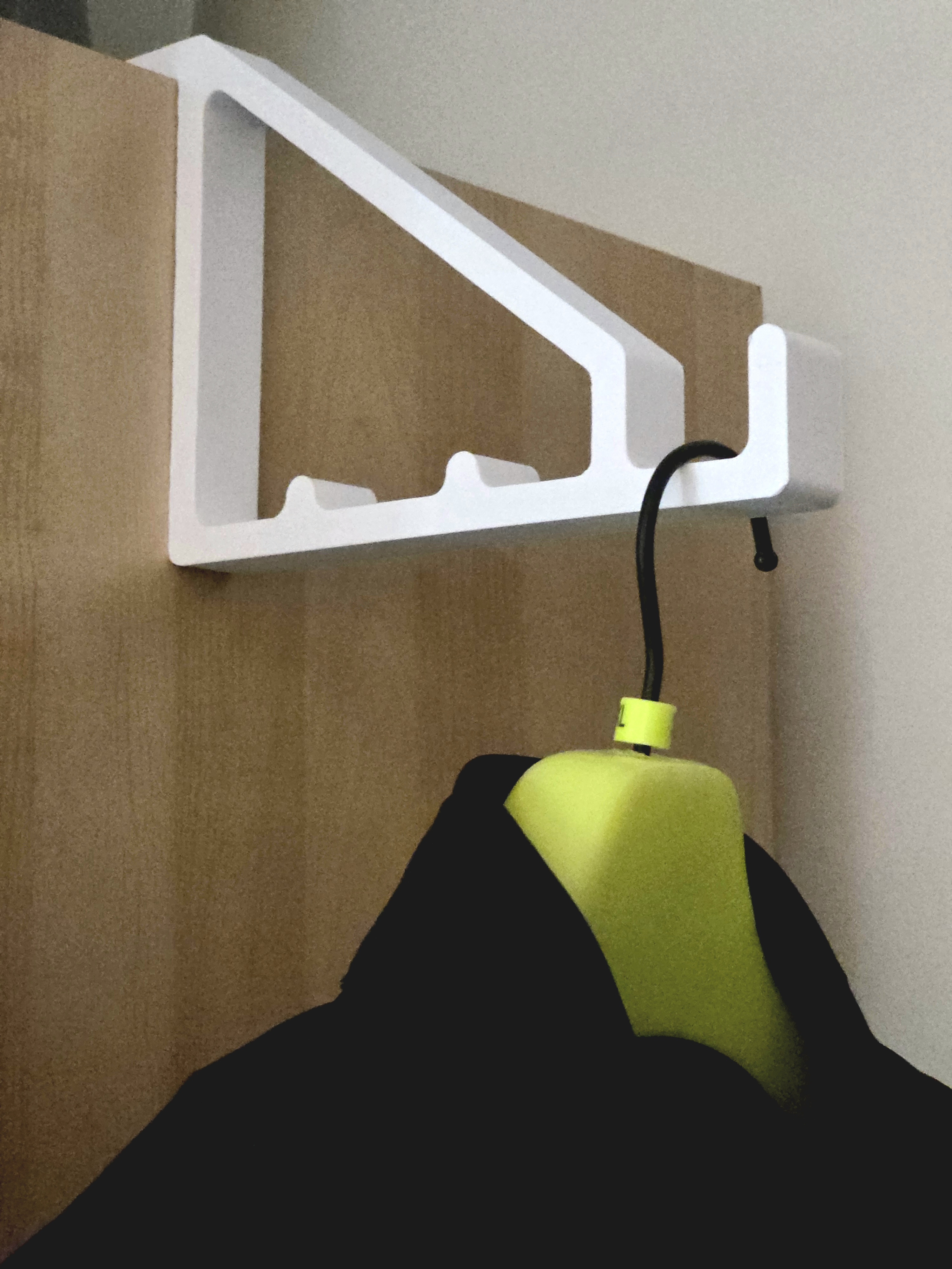 Side-Mount Coat Hanger Organizer
