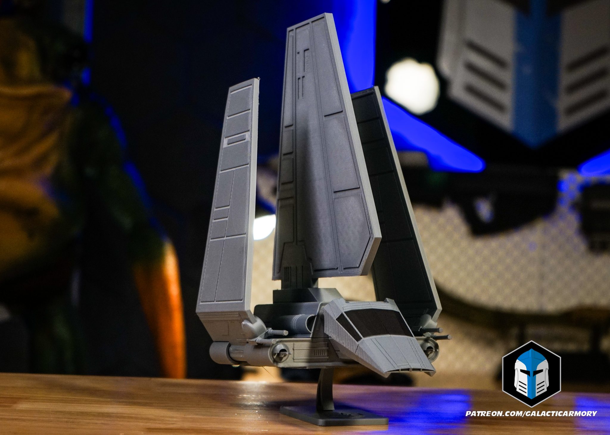Lambda Shuttle Vehicle Kit Card - 3D Print Files