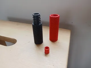 Extended Cap ~14mm for M series Dynavap Container (with pellet insert)