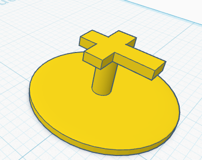 Cross stamp/press