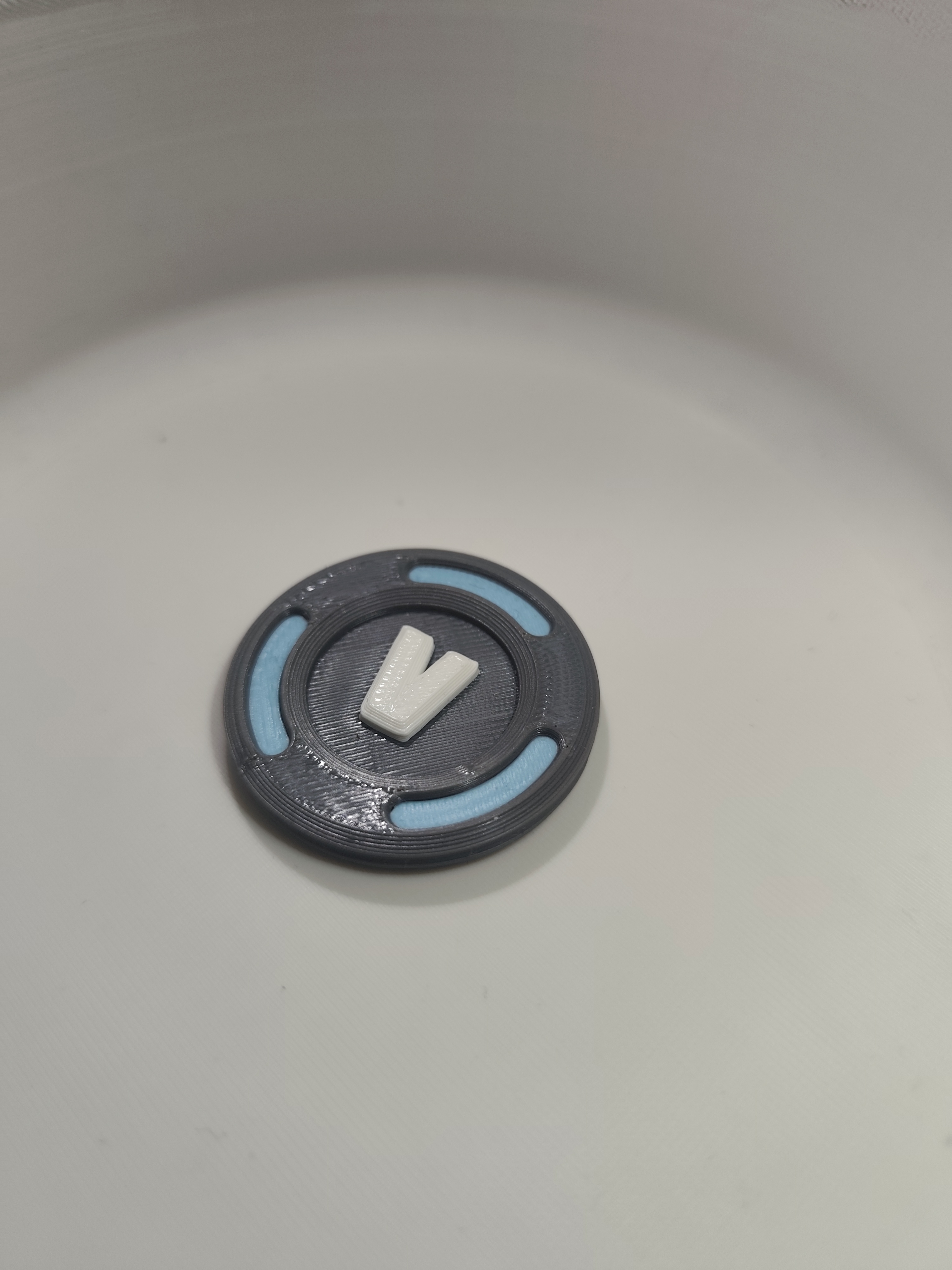 double-sided v-buck coin