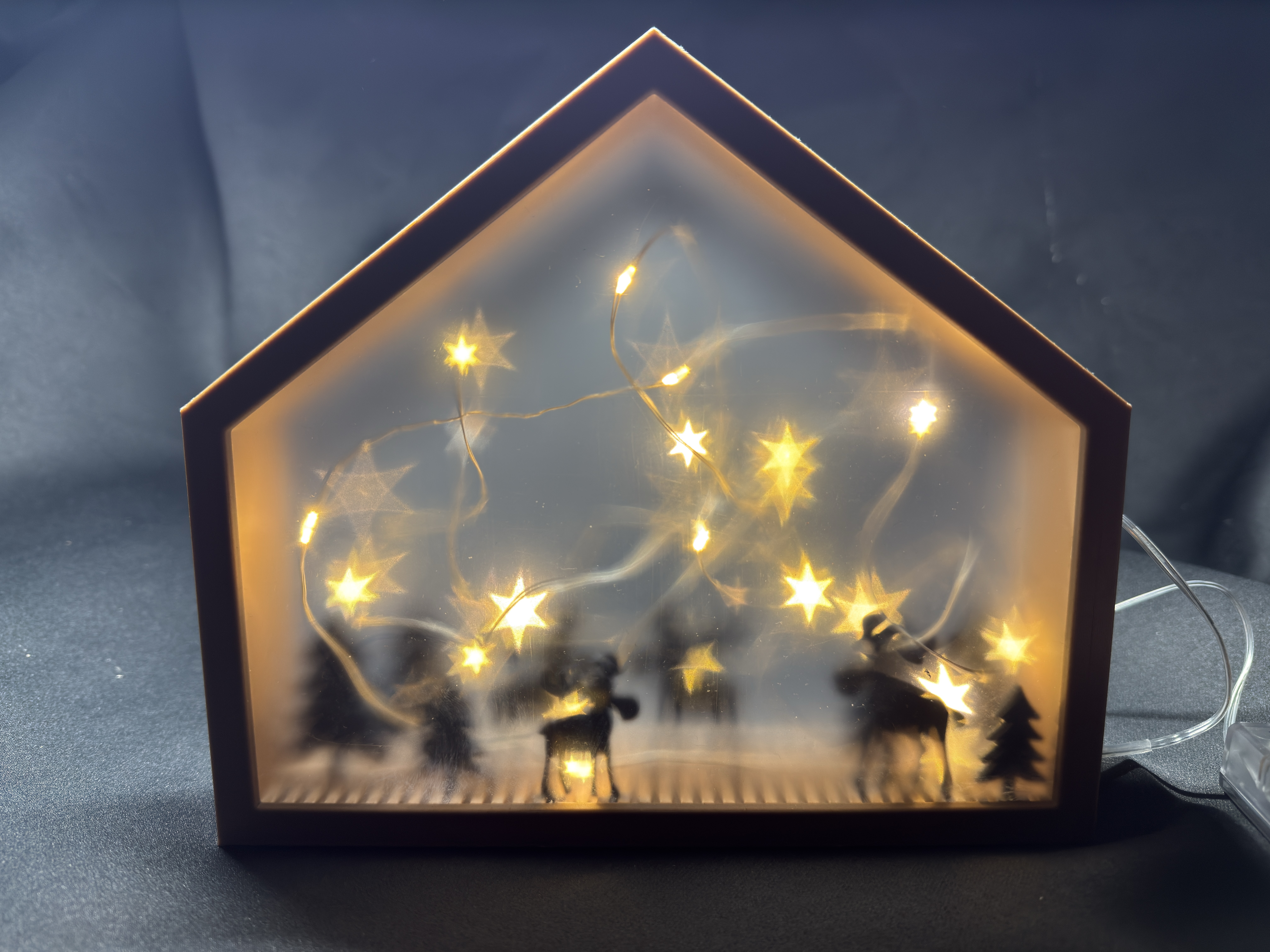 Christmas XMAS Diorama / Weihnachtsdiorama