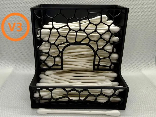 Voronoi Q-Tips dispenser V3 (Third version)