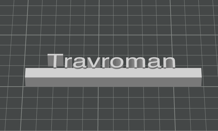 Travroman text