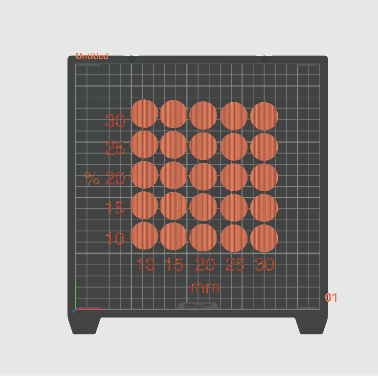 Creality K1 Ironing Calibration Test (10–30% Flow / 10–30 mm/s) – Smooth Top Layer 3D model by Martin Dugdale