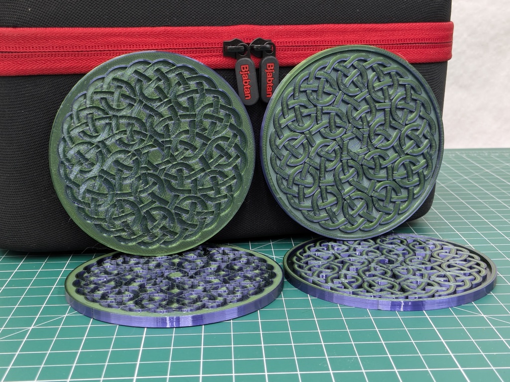 Bigknot Coasters - 2 versions