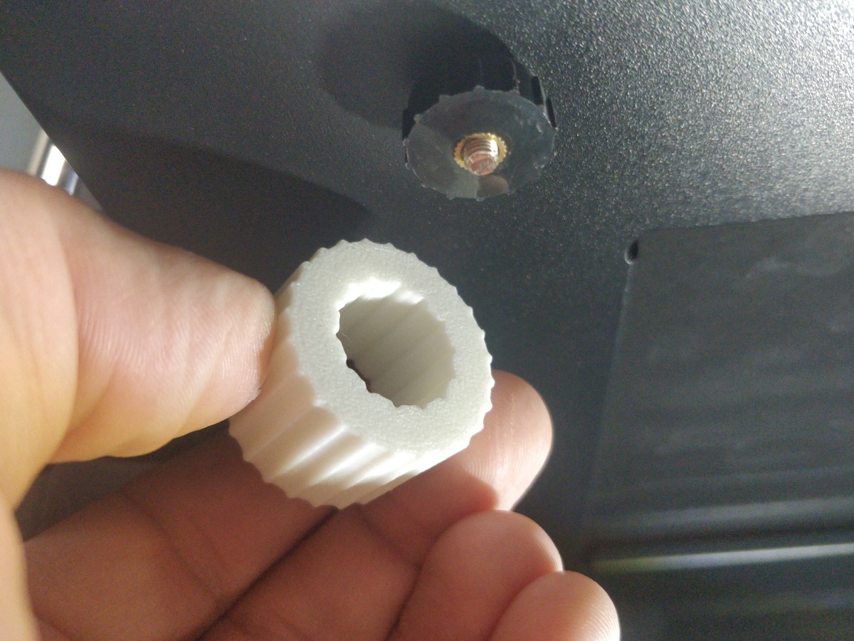 Miniatura 2 do modelo 3D K2 Plus bed adjustment knob (prametric)