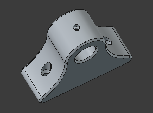 1/2" EMT Ceiling Mount Curtain Hanger