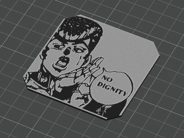 no dignity meme JoJo's bizarre adventure