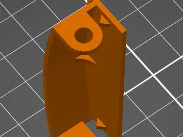 Ersatzverschluss kompatibel mit Rotho Tortenglocke, replacement locking clip compatible with Rotho cake box