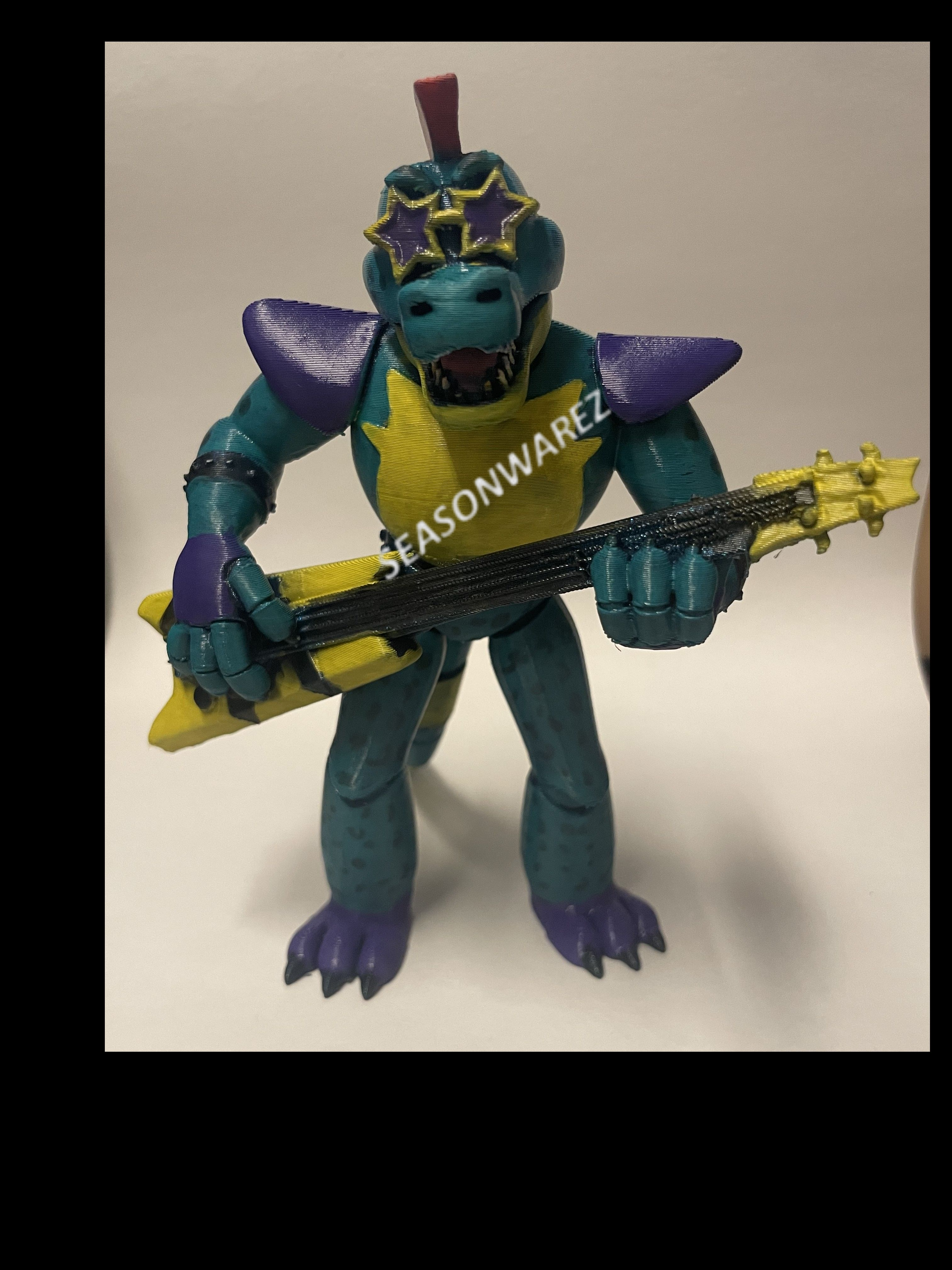 Montgomery Gator (Monty) - FNAF Security Breach Figurine