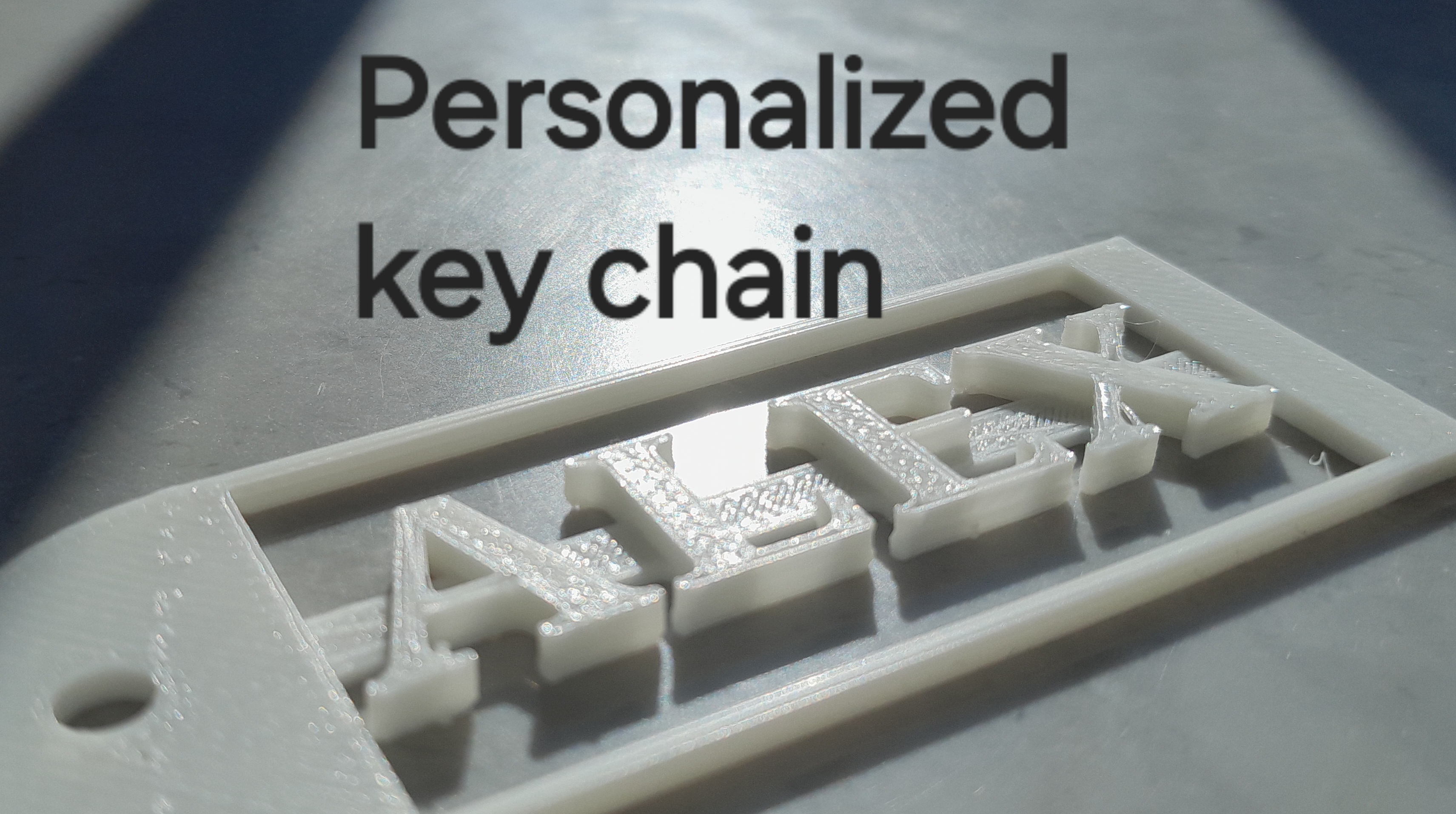 Personalized Name Keychain